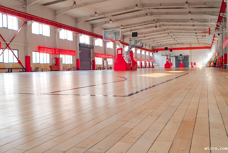 天津翔宇体育综合馆运动木地板案例