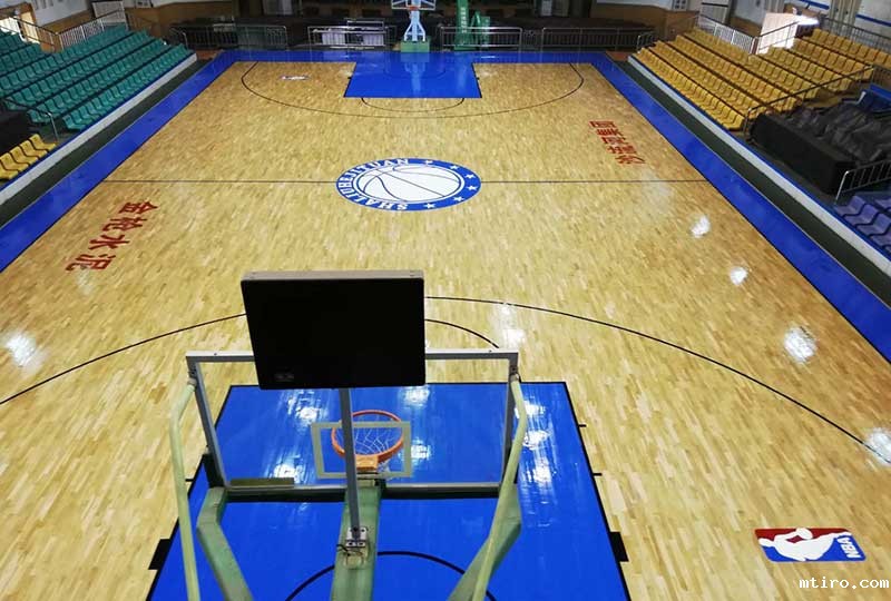 篮球馆木地板案例