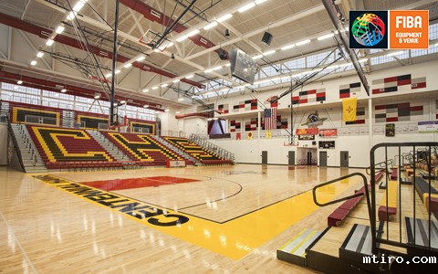 篮球场木地板 篮球场木地板